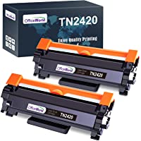 Los mejores  - OfficeWorld Compatible Brother TN2420 TN-2420 TN2410 TN-2410 Cartuchos de Toner para Brother HL-L2310D L2350DN L2370DN…